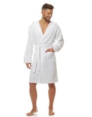 Мужской халат 2103 MN-Shirt White цена и информация | Мужские халаты, пижамы | pigu.lt