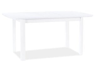 Išskleidžiamas stalas Signal Meble Diego II 160x68 cm, baltas kaina ir informacija | Virtuvės ir valgomojo stalai, staliukai | pigu.lt