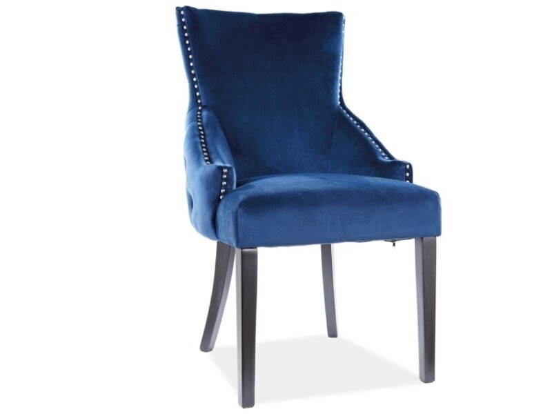 2-jų kėdžių komplektas Signal Meble George, mėlynas kaina ir informacija | Virtuvės ir valgomojo kėdės | pigu.lt