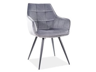 Комплект из 2-х стульев Signal Meble Lilia, серый цена и информация | Стулья для кухни и столовой | pigu.lt