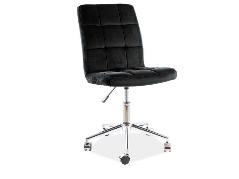 Biuro kėdė Signal Meble Q-020, juoda kaina ir informacija | Biuro kėdės | pigu.lt