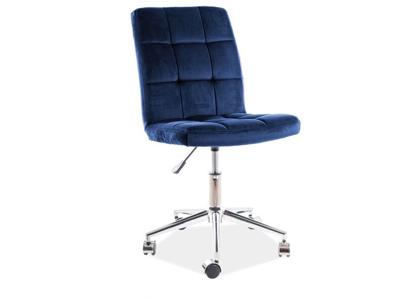 Biuro kėdė Signal Meble Q-020, mėlyna kaina ir informacija | Biuro kėdės | pigu.lt