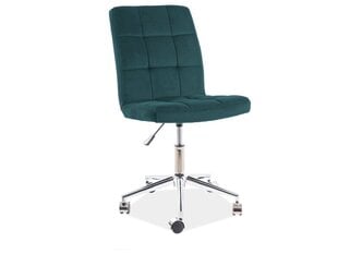 Biuro kėdė Signal Meble Q-020, žalia kaina ir informacija | Biuro kėdės | pigu.lt