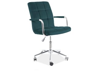 Biuro kėdė Signal Meble Q-022, žalia kaina ir informacija | Biuro kėdės | pigu.lt