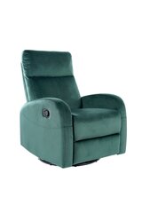 Кресло реклайнер Signal Meble Olimp, зеленое цена и информация | Кресла в гостиную | pigu.lt