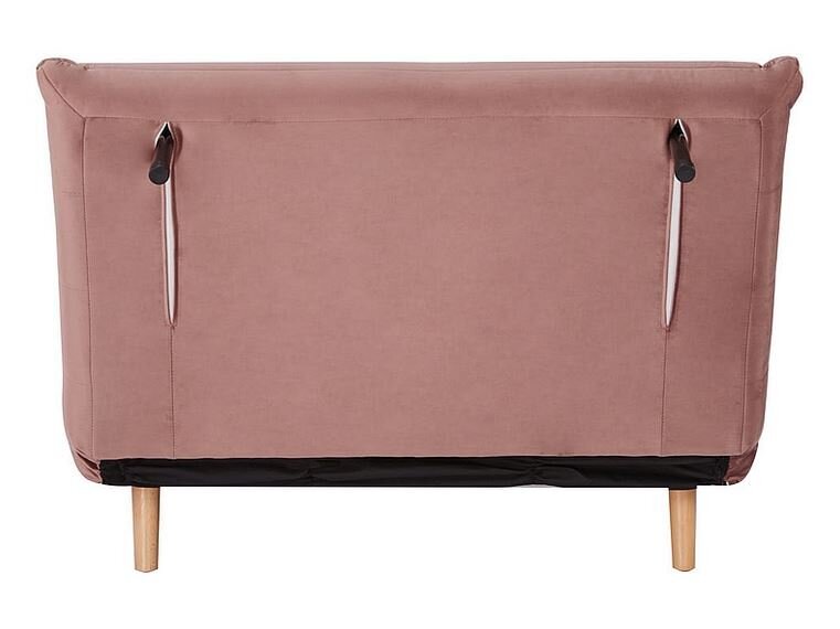 Išskleidžiamas fotelis Signal Meble Spike, rožinis kaina ir informacija | Svetainės foteliai | pigu.lt