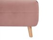 Išskleidžiamas fotelis Signal Meble Spike, rožinis цена и информация | Svetainės foteliai | pigu.lt