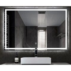 Зеркало F940 с LED подсветкой цена и информация | Зеркала в ванную | pigu.lt