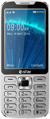 eSTAR X35 Feature Phone, Dual SIM, Silver kaina ir informacija | Mobilieji telefonai | pigu.lt