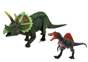 Dinozaurų figūrų rinkinys "Spinosaurus and Triceratops" kaina ir informacija | Žaislai berniukams | pigu.lt