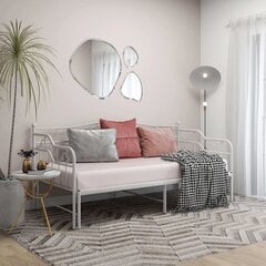 Выдвижной каркас дивана-кровати, 90x200 см, белый цена и информация | Кровати | pigu.lt