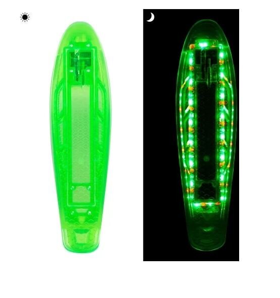 Riedlentė šviečianti pakraunama Penny board kaina ir informacija | Riedlentės | pigu.lt