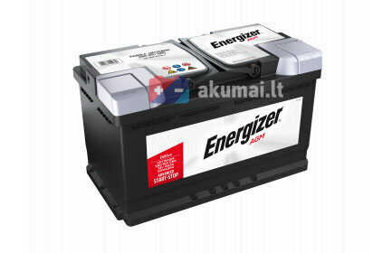 Akumuliatorius Energizer 70 Ah AGM цена и информация | Akumuliatoriai | pigu.lt