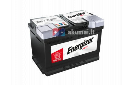 Akumuliatorius Energizer 70 Ah AGM цена и информация | Akumuliatoriai | pigu.lt