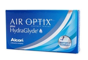 Mėnesiniai kontaktiniai lęšiai Air Optix Plus HydraGlyde 8.60, 6 vnt. kaina ir informacija | Kontaktiniai lęšiai | pigu.lt
