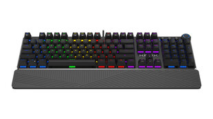 Krux Crato RGB Outemu Brown kaina ir informacija | Klaviatūros | pigu.lt