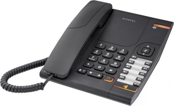 Alcatel Temporis 380, juodas kaina ir informacija | Stacionarūs telefonai | pigu.lt