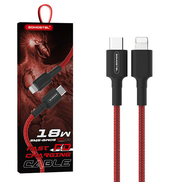 Somostel USB, 1 m kaina ir informacija | Kabeliai ir laidai | pigu.lt