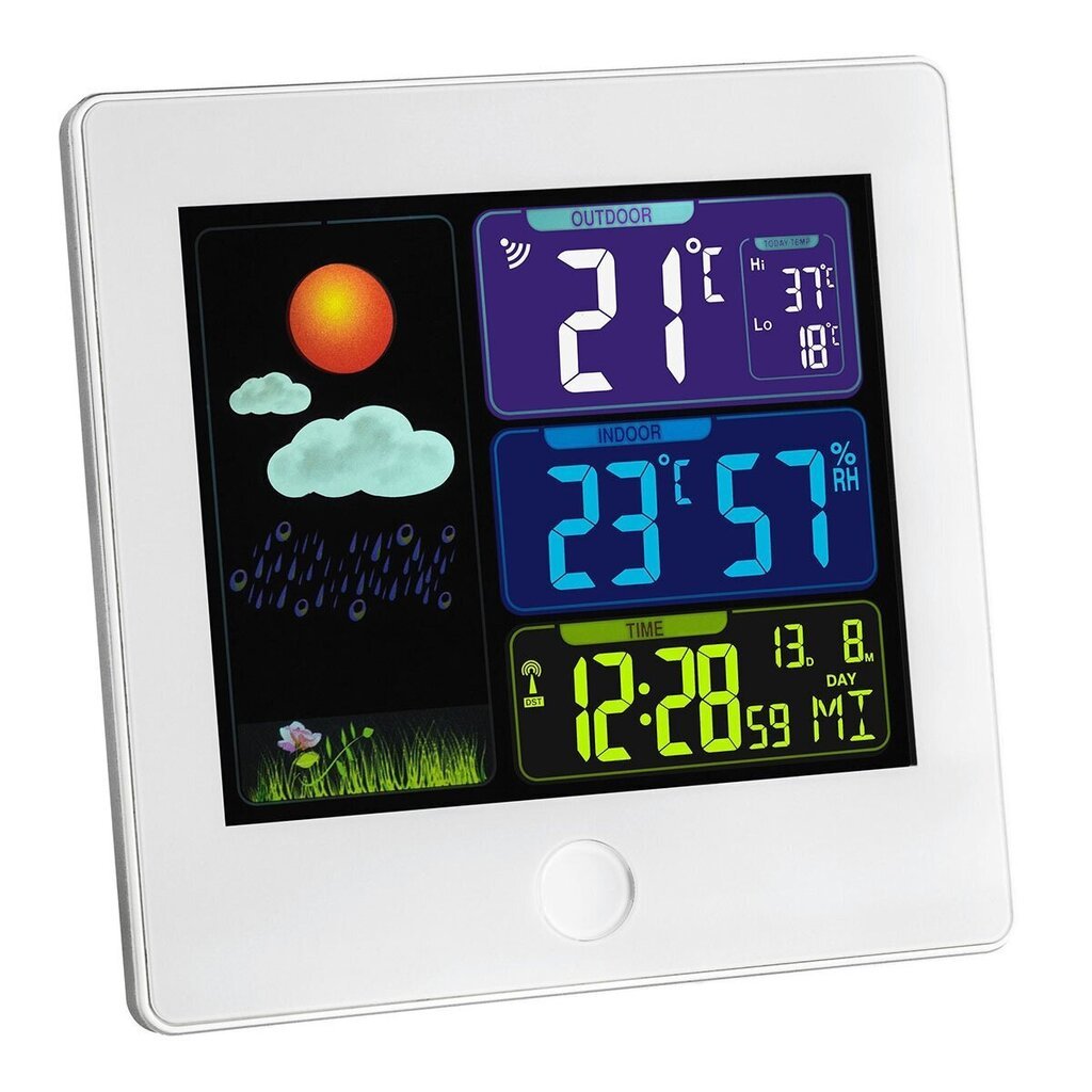 Bevielė orų stotelė su spalvotu ekranu TFA Sun kaina ir informacija | Meteorologinės stotelės, termometrai | pigu.lt