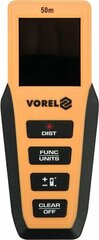 Лазерный дальномер VOREL 50 м цена и информация | Механические инструменты | pigu.lt