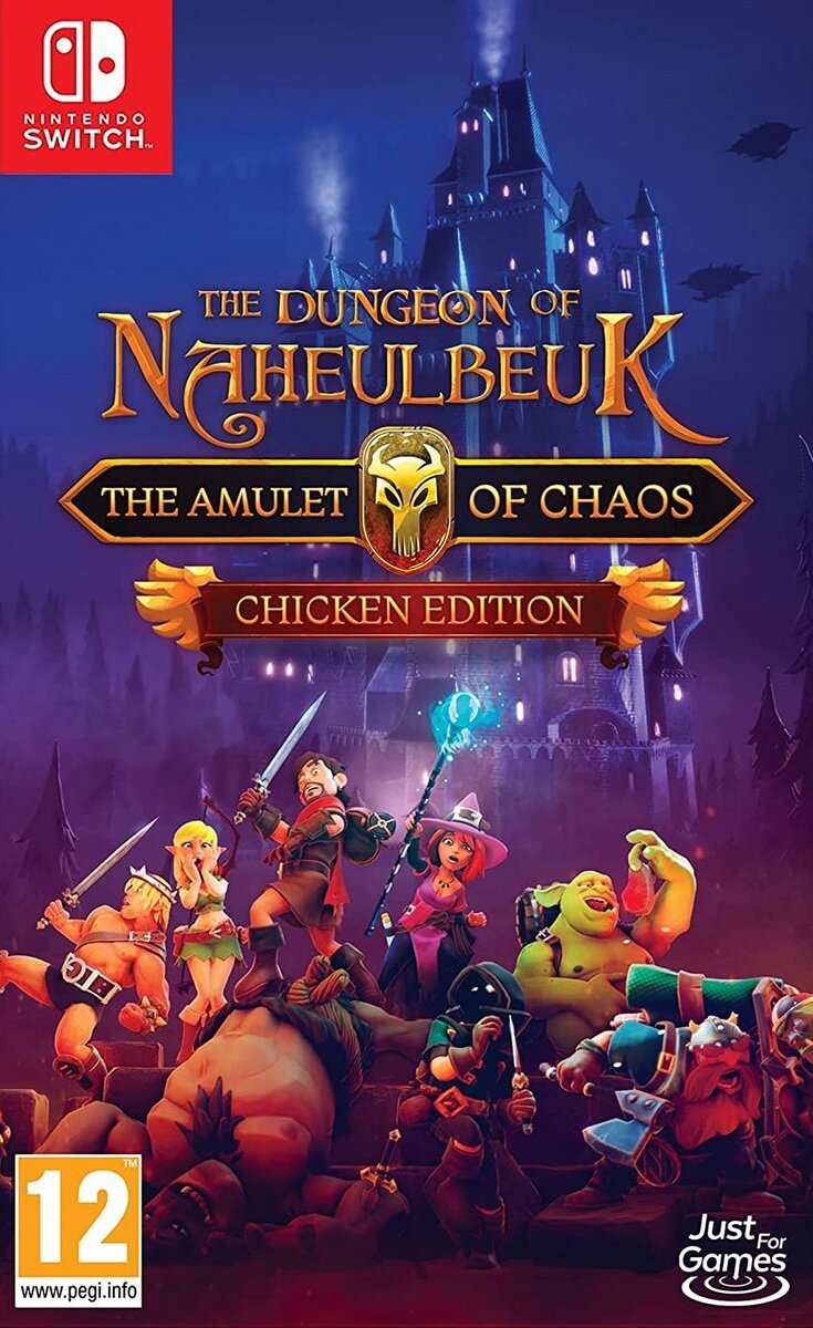 Компьютерная игра SWITCH Dungeon of Naheulbeuk: The Amulet of Chaos -  Chicken Edition цена | pigu.lt