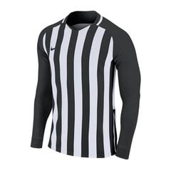 Футболка мужская Nike Striped Division III LS Jersey M 894087010, черная цена и информация | Мужские футболки | pigu.lt