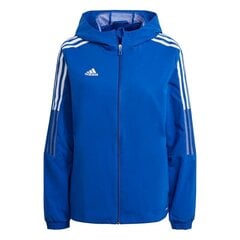 Striukė moterims Adidas Tiro 21 Windbreaker W GP4973, mėlyna kaina ir informacija | Striukės moterims | pigu.lt