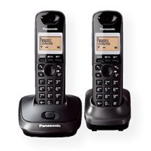 Panasonic KX TG2512FXT DUO, juodas цена и информация | Stacionarūs telefonai | pigu.lt