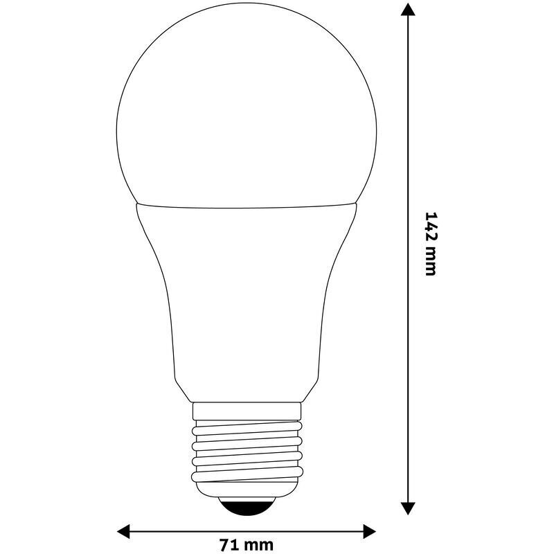 Avide LED lemputė 16W A70 E27 3000K kaina ir informacija | Elektros lemputės | pigu.lt