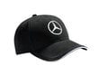 Originali Mercedes-Benz kepurė, juoda kaina ir informacija | Vyriški šalikai, kepurės, pirštinės | pigu.lt
