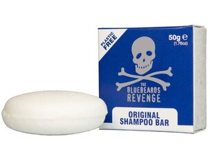 Твердый шампунь для мужчин The Bluebeards Revenge Classic Solid Shampoo Bar, 50 г цена и информация | Шампуни | pigu.lt