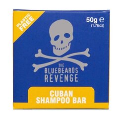 Твердый шампунь для мужчин The Bluebeards Revenge Cuban Solid Shampoo Bar, 50 г цена и информация | Шампуни | pigu.lt