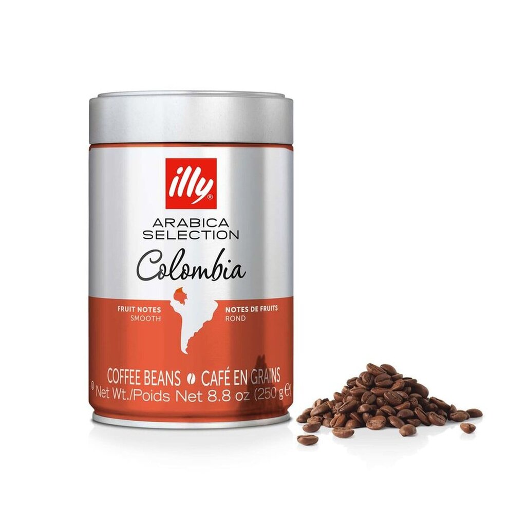 Illy Colombia kavos pupelės 0,25kg цена и информация | Kava, kakava | pigu.lt