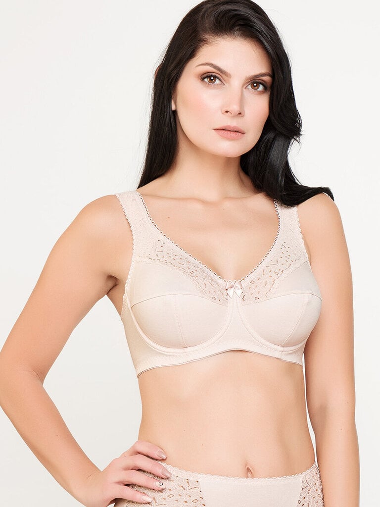 Liemenėlė moterims Lauma Cotton Classic kaina ir informacija | Liemenėlės | pigu.lt