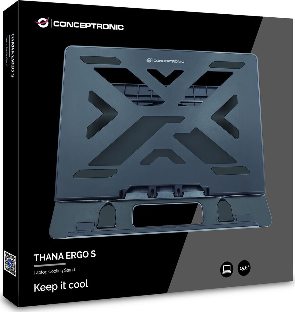 Conceptronic THANA03B kaina ir informacija | Kompiuterių aušinimo ir kiti priedai | pigu.lt