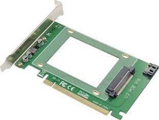 Kontroler ProXtend ProXtend PCIe X16 U.2 SFF8639 SSD Adapter Card цена и информация | Джойстики | pigu.lt