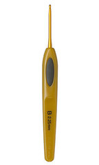 Крючок «Clover Soft Touch» 2.25 мм, 1шт. цена и информация | Принадлежности для вязания крючком | pigu.lt