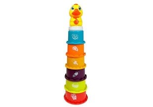 Vonios žaislas Spalvinga piramidė kaina ir informacija | Žaislai kūdikiams | pigu.lt