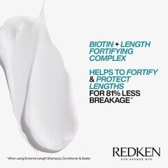 Укрепляющий кондиционер для поврежденных волос Redken Extreme Length, 300 мл цена и информация | Бальзамы, кондиционеры | pigu.lt