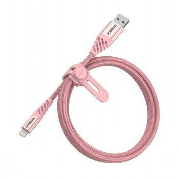 OTTERBOX PREMIUM CABLE USB A - LIGHTNING, 1M, ROSE GOLD цена и информация | Kabeliai ir laidai | pigu.lt