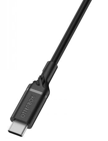 OTTERBOX CABLE USB A-C, 1M, BLACK kaina ir informacija | Kabeliai ir laidai | pigu.lt