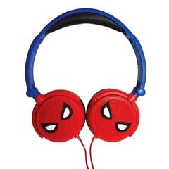 Lexibook - Spider-Man Stereo Wired Foldable Headphone цена и информация | Наушники | pigu.lt