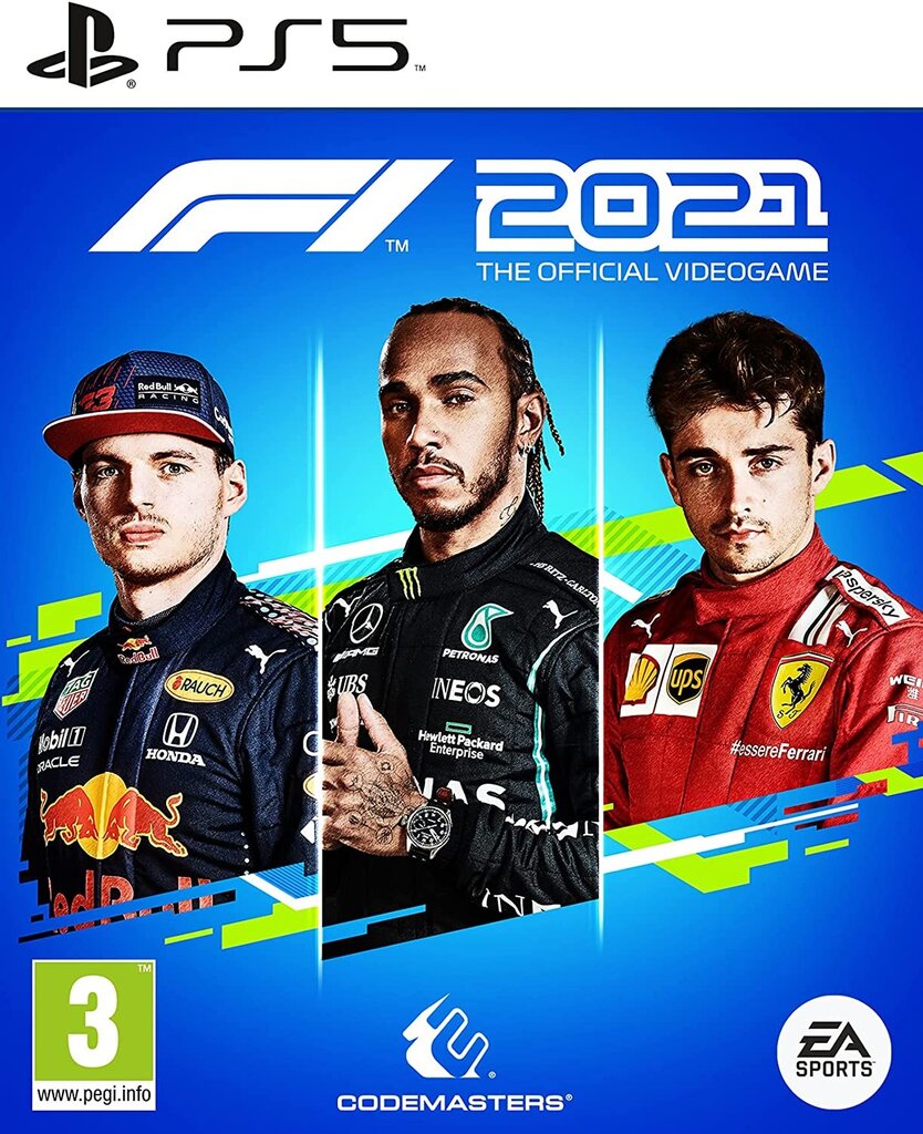 F1 2021 PS5 kaina ir informacija | Kompiuteriniai žaidimai | pigu.lt