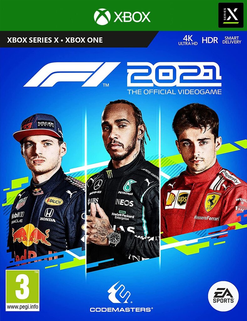 F1 2021 Xbox Series X цена и информация | Kompiuteriniai žaidimai | pigu.lt