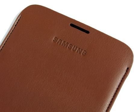 Apsauginė įmautė, skirta Samsung Galaxy Note 2 telefonui, ruda kaina ir informacija | Telefono dėklai | pigu.lt