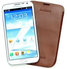 Samsung Pouch EFC-1J9L brown for Note 2 цена и информация | Чехлы для телефонов | pigu.lt