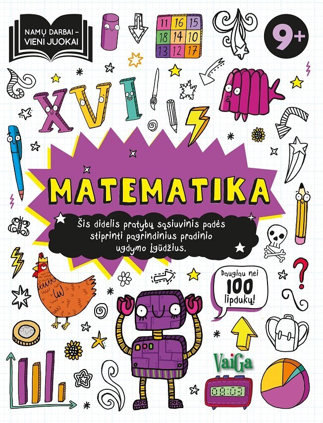 Matematika 9+ . Namų darbai - vieni juokai kaina ir informacija | Lavinamosios knygos | pigu.lt