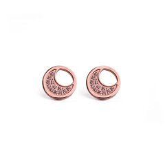 Серьги для женщин Rose Gold Moon цена и информация | Серьги | pigu.lt