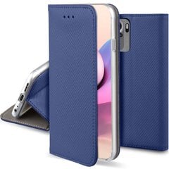 Dėklas Moozy skirtas Xiaomi Redmi Note 10 ir Redmi Note 10S, mėlyna kaina ir informacija | Telefono dėklai | pigu.lt