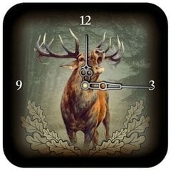 Часы с оленем Wildzone цена и информация | Часы | pigu.lt